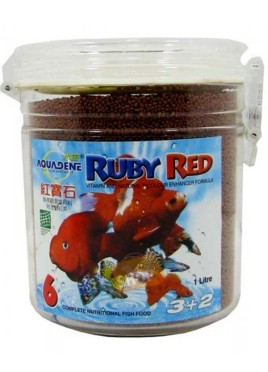 Aquadene Ruby Red Fish Food 1000ml